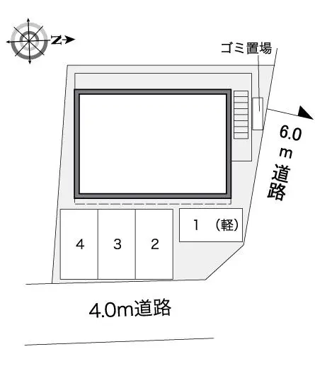 ★手数料０円★伊勢原市笠窪　月極駐車場（LP）